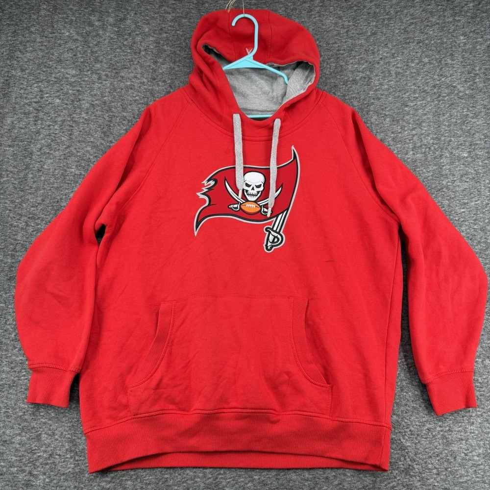 Tampa Bay Buccaneers Men's XL Hoodie Majestic Red Pullover
